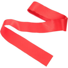 Rotes, einfarbiges Ziellinienband, 5 m x 10 cm, für Sprintwettbewerbe auf der Leichtathletikbahn
