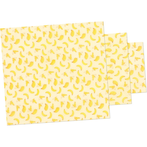 3sheets Beeswax Food Wraps Bread Sandwich Paper Reusable Wraps