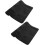 Boat Latches Marine Flush Pull Hatch Locks 4Pcs Black Round Handle Rv Deck Access Hatch Locking Hardware 1