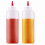 Mikrowellengeeignete Quetschflaschen, robust, 4er-Pack 1