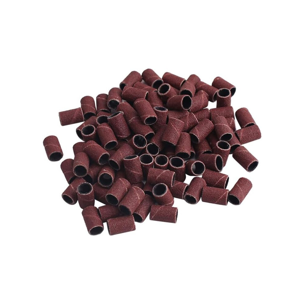Hkhbjs Tovinanna 200Pcs Sanding Bands 240 Grit - 1.3X0.8cm Fine Rings For Electric Nail Drill
