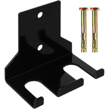 Wall-Mounted Gym Barbell Rod Holder Double Storage Rack Fitness Dumbbell Accessory