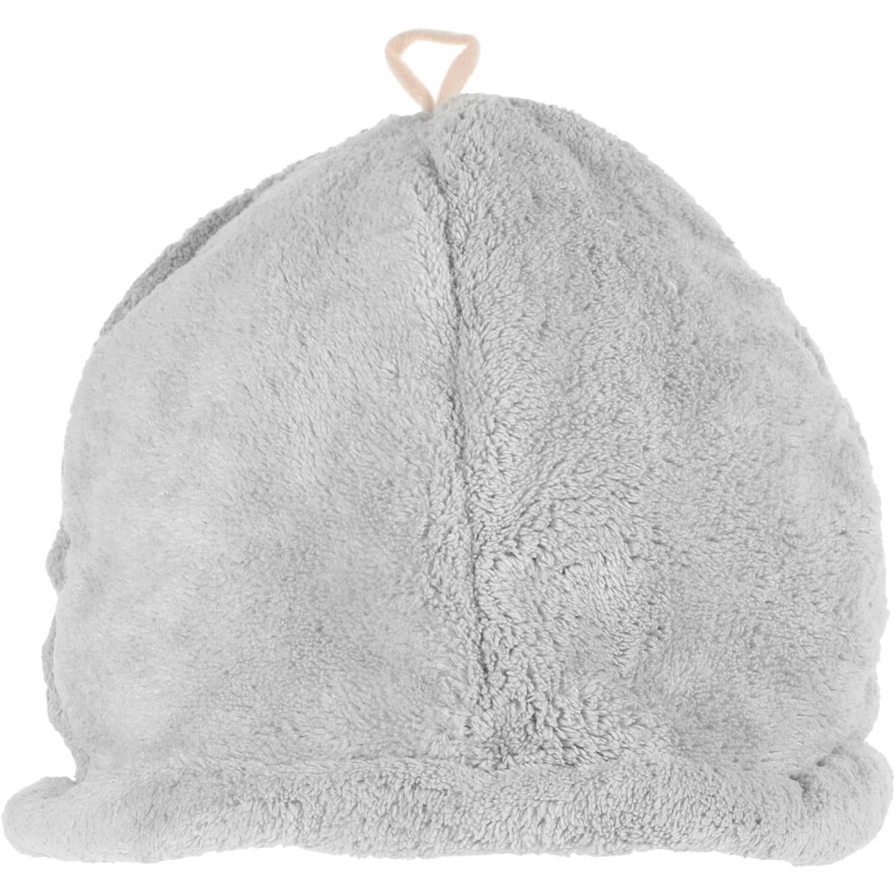 Hkhbjs Coral Sauna Hat Fleece Bath Cap For Home Use Stylish And Breathable Shower Accessory