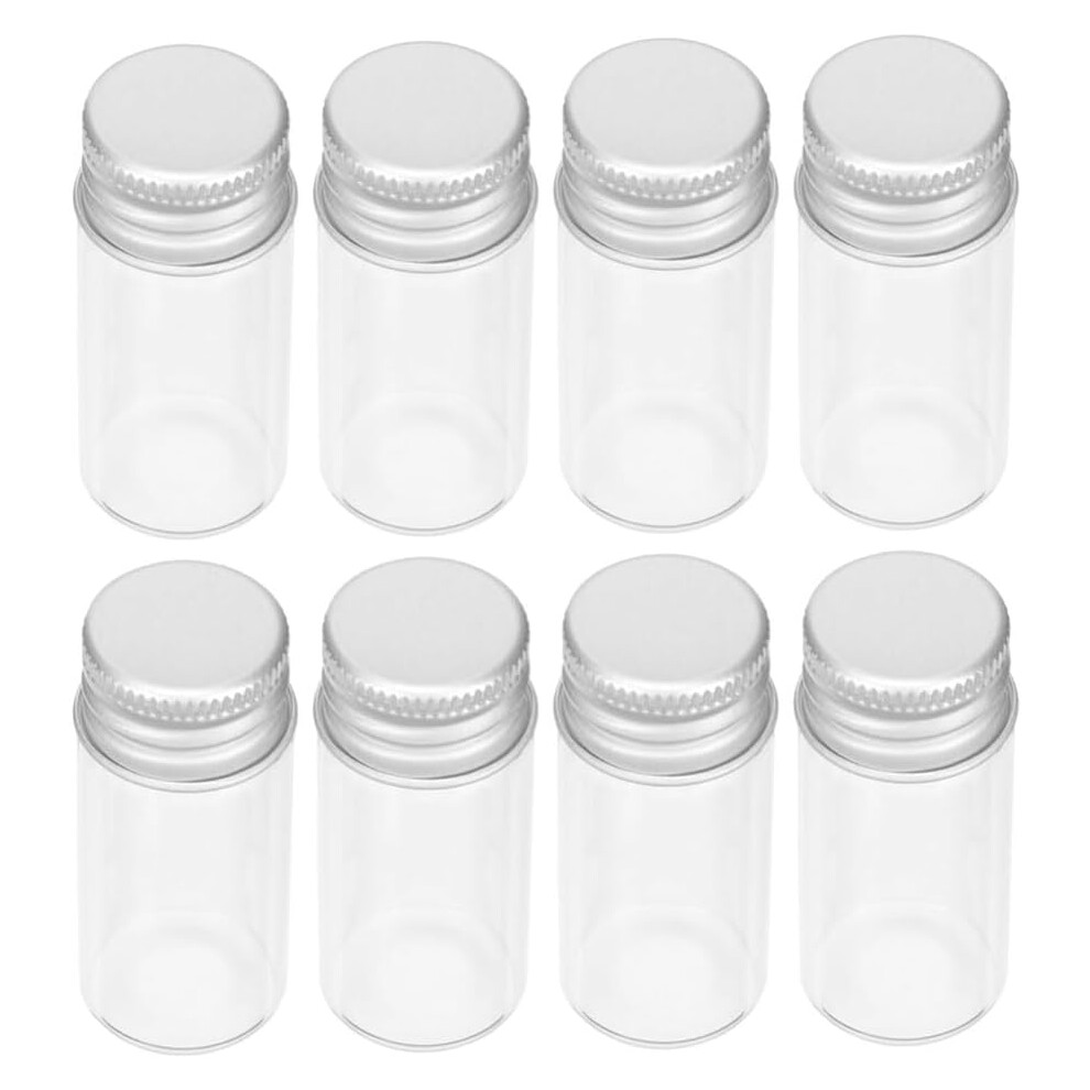 Hkhbjs Juice Shot Bottles 24Pcs 10 Ml Clear Glass Vials, Small Liquid Sample Bottle