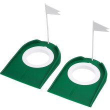 Golf-Putting-Cup-Set mit Fahnen – Übungshilfe für drinnen und draußen