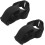 2pcs Ajustável bicicleta lanterna montar suporte com gancho-e-loop correia 1