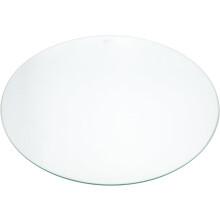 Thickened Tempered Round Glass Table Top Protector for Small Coffee and Dining Tables