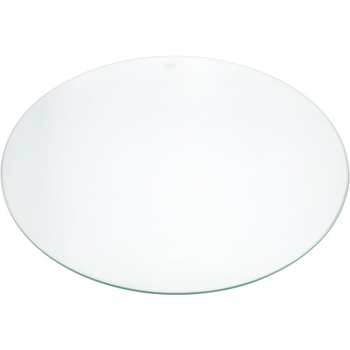 Thickened Tempered Round Glass Table Top Protector for Small Coffee and Dining Tables