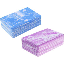 2 blocchi yoga in EVA mimetici, 200 g, leggeri, ad alta densità, ideali per il fitness.
