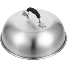 Coperchio universale di ricambio per vaporiera, cupola di cottura a vapore in acciaio inossidabile e silicone, design semplice.