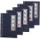 5pcs Ancient Chinese Calligraphy Notebook Set, Vintage String-Bound Journals with Blank Pages 1