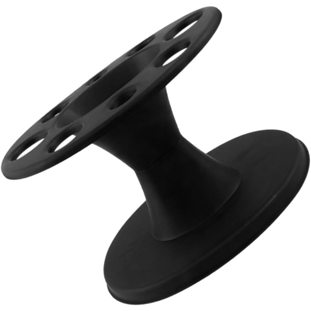 Hkhbjs Black Hairdressing Comb Stand Hair Scissors Holder, Salon Shears Storage, Stylist Organizer