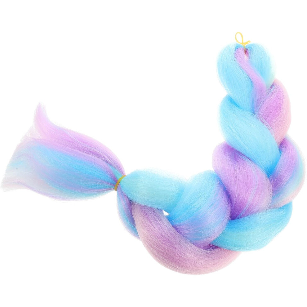 Hkhbjs Unisex Braiding Hair Extensions For Parties Ponytail Wig Effortless Braiding Comfortable Fit Synthetic Hairpiece For Women Versatile Hair Braid