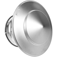 Ruostumattomasta teräksestä valmistettu savupiipun hattu, sateenkestävä tuuletussuojus savuputken suojaamiseen, luova muotoilu