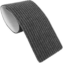 Anti-Skid Stair Runner Pads Reusable Carpet Treads Grey White for Indoor Wooden Steps