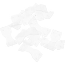 50 kpl klipsuja, joustava lukko, uudelleenkäytettävä tiivisteklipsi matkapakkaukseen, uniteippi