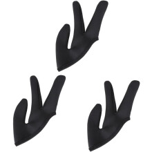 Pcs Hairdressing Essential Heat Resistant Three Finger Cover Non-slip Glove for Hair Straightener Curling Iron