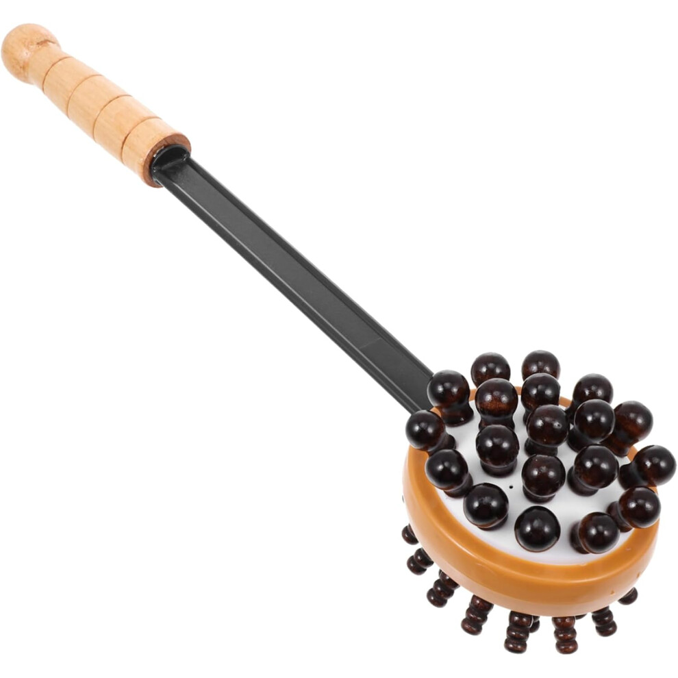 Hkhbjs Back Massager Hammer Set Acupoint Chart, Wooden Body Knocking Stick