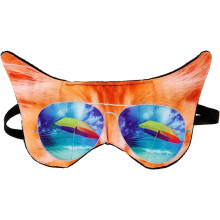 Cute Animal Eye Mask 3D Soft Blackout Blindfold Sleeping Mask with Strap Night Eyeshade Covers