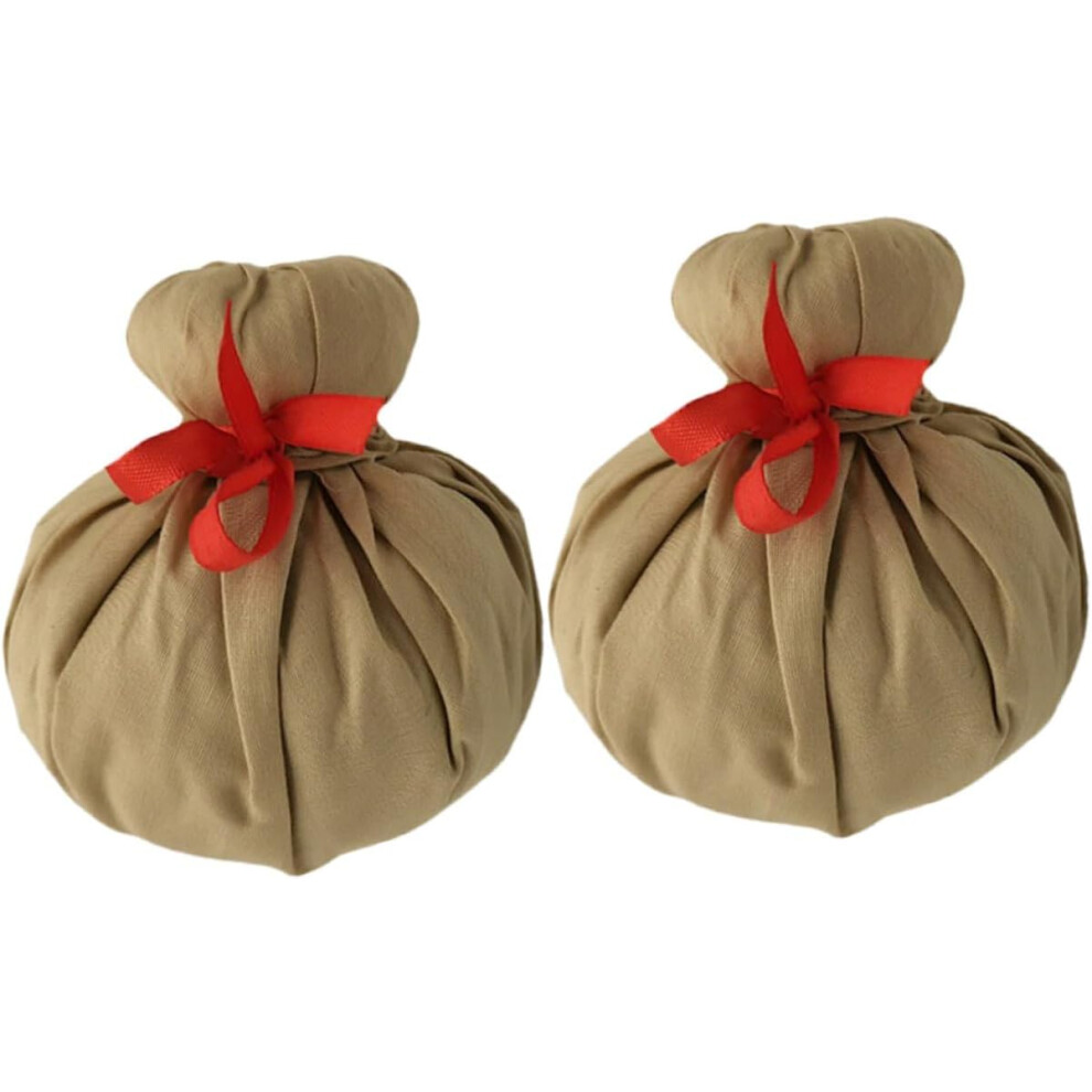 Hkhbjs 2Pcs Chinese Herbal Health Balls Massage Balls For Spa Therapy Natural Warming Bags