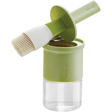 Pennello da cucina in silicone per olio, flacone resistente alle alte temperature per cottura e grigliatura.