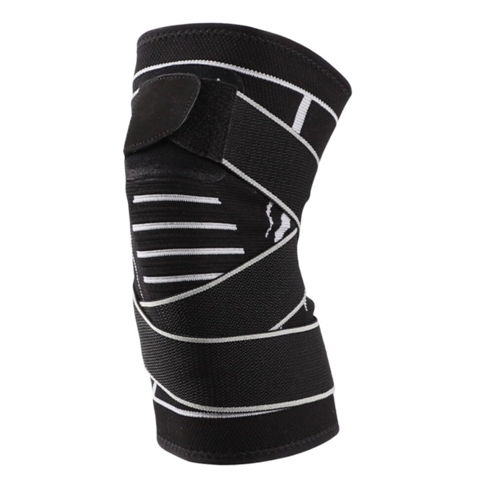 Hkhbjs Knee Brace Straps Adjustable Compression For Running Outdoor Activities Warm Breathable Knee Sleeve Protector