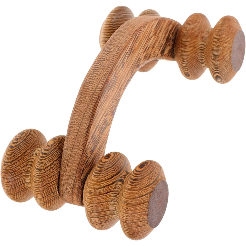 Hkhbjs Leg Muscle Massager 4-Wheel Massage Roller Stick Handheld For Foot Arm And Back Muscle Tension Relief