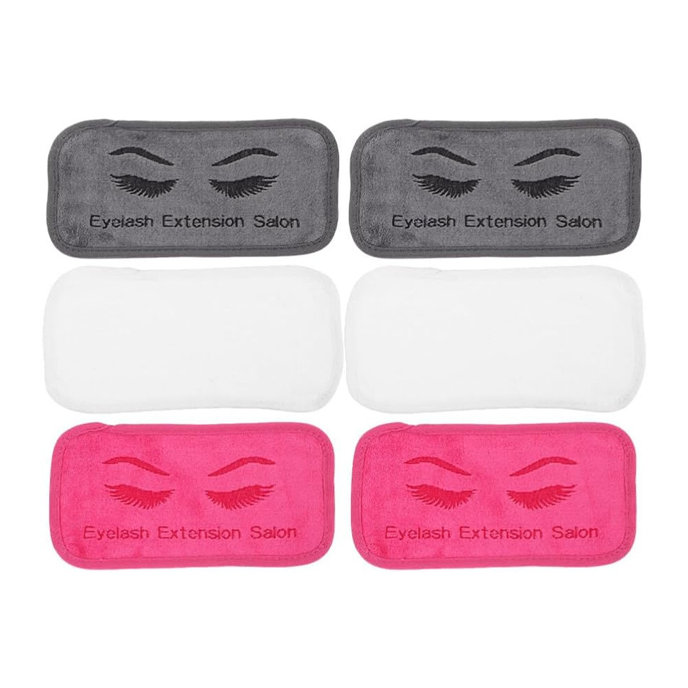 Hkhbjs 6Pcs Lash Extension Pads For Eyelash Grafting Soft Comfortable Forehead Pads Reusable Easy