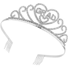 Afstudeerhoofdband met strasssteentjes, unieke haarband voor feestjes en vieringen, schattig accessoire.