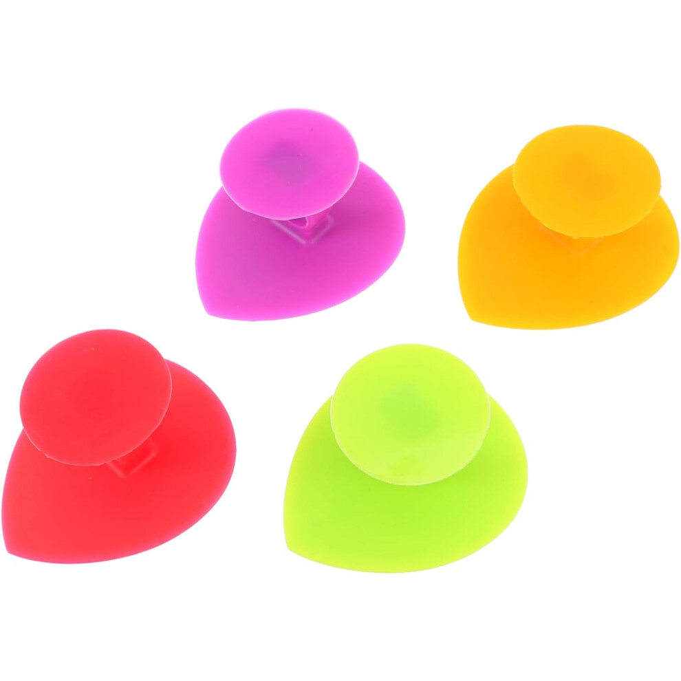 Hkhbjs 4Pcs Facial Cleaning Silicone Face Brush For Cleansing Scrubbers For Skincare Tools And Facial Pore Cleansing Random Color