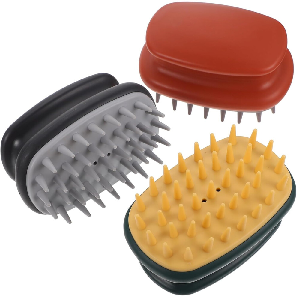Hkhbjs Silicone Shampoo Brush For Hair Massage Detangling Function For Scalp Shampoo Care Routine