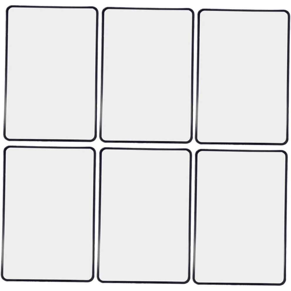Hkhbjs 6Pcs Business Card Magnifying Glass For Elderly Magnifying Bookmark For Reading Full Page Magnifier