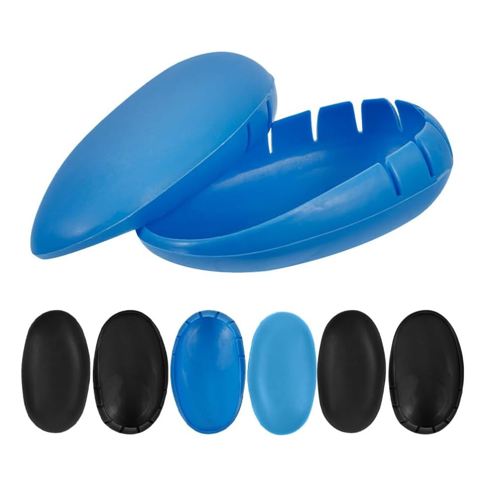 Hkhbjs 4Pairs Silicone Ear Covers For Hair Dyeing Comfortable Earmuffs For Salon Use High Temperature Resistant Easy To Clean Includes