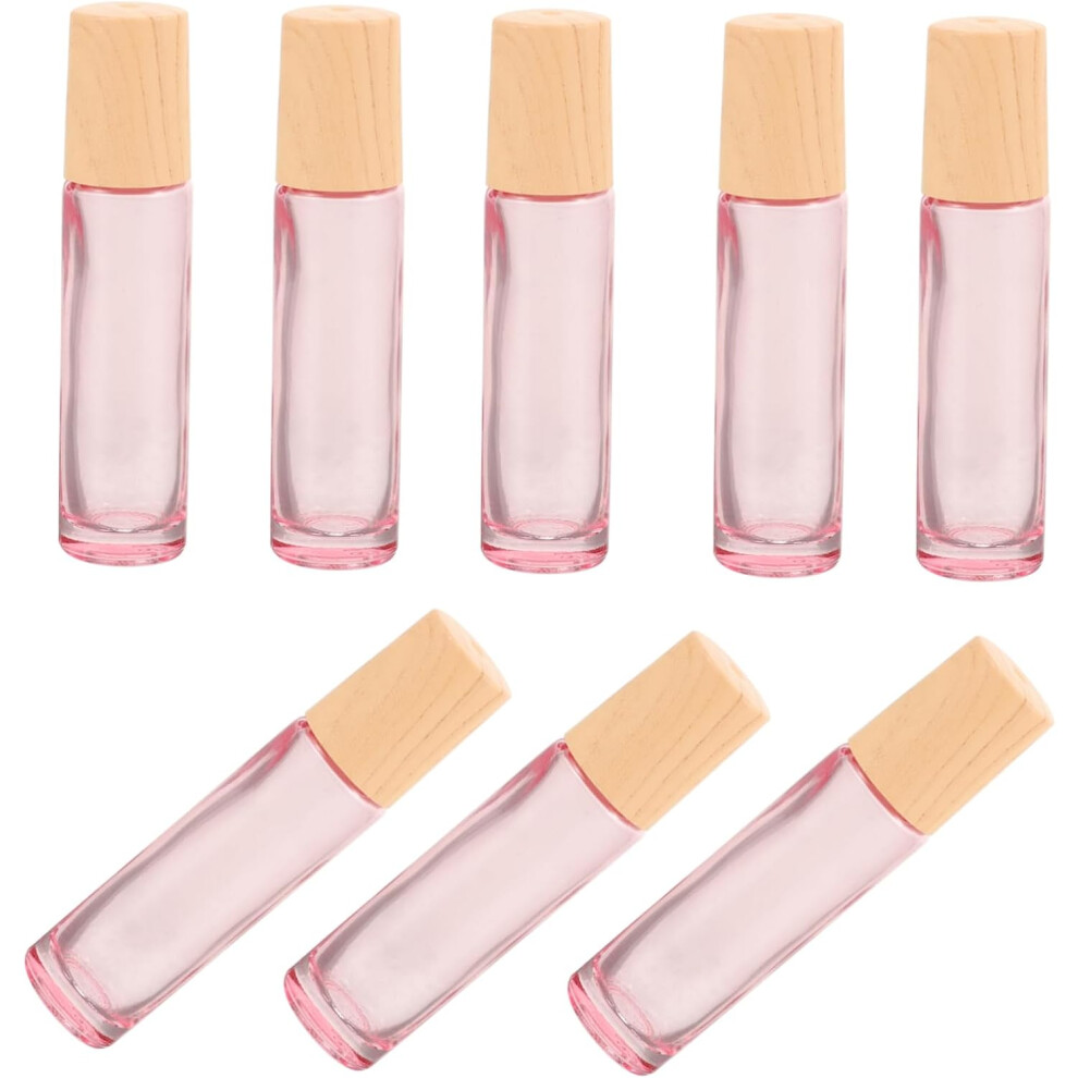 Hkhbjs 8Pcs Massage Roller Bottle Empty Essential Oil Bottles Perfume Roller Glass For Aromatherapy And Skincare Routine