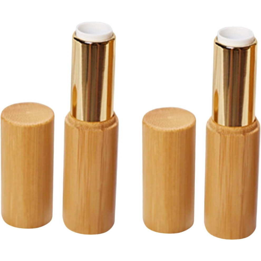 Hkhbjs 2Pcs Diy Lipstick Tube Creative Lipstick Bottle Reusable Lip Gloss Tube