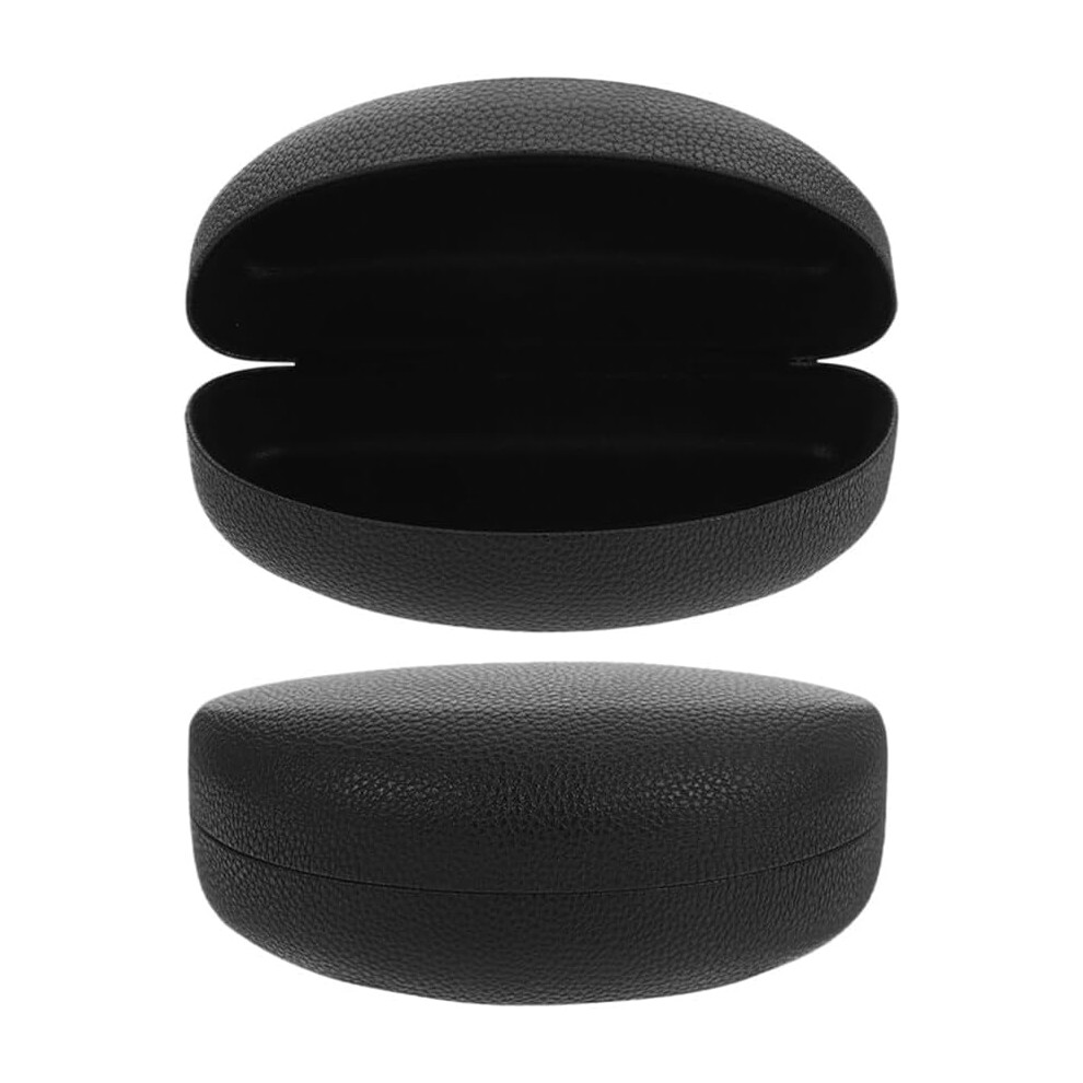Hkhbjs 2Pcs Dual Glasses Case Hard Shell Sunglass Organiser For Adults Reading Glasses Case Compact Eyewear Storage