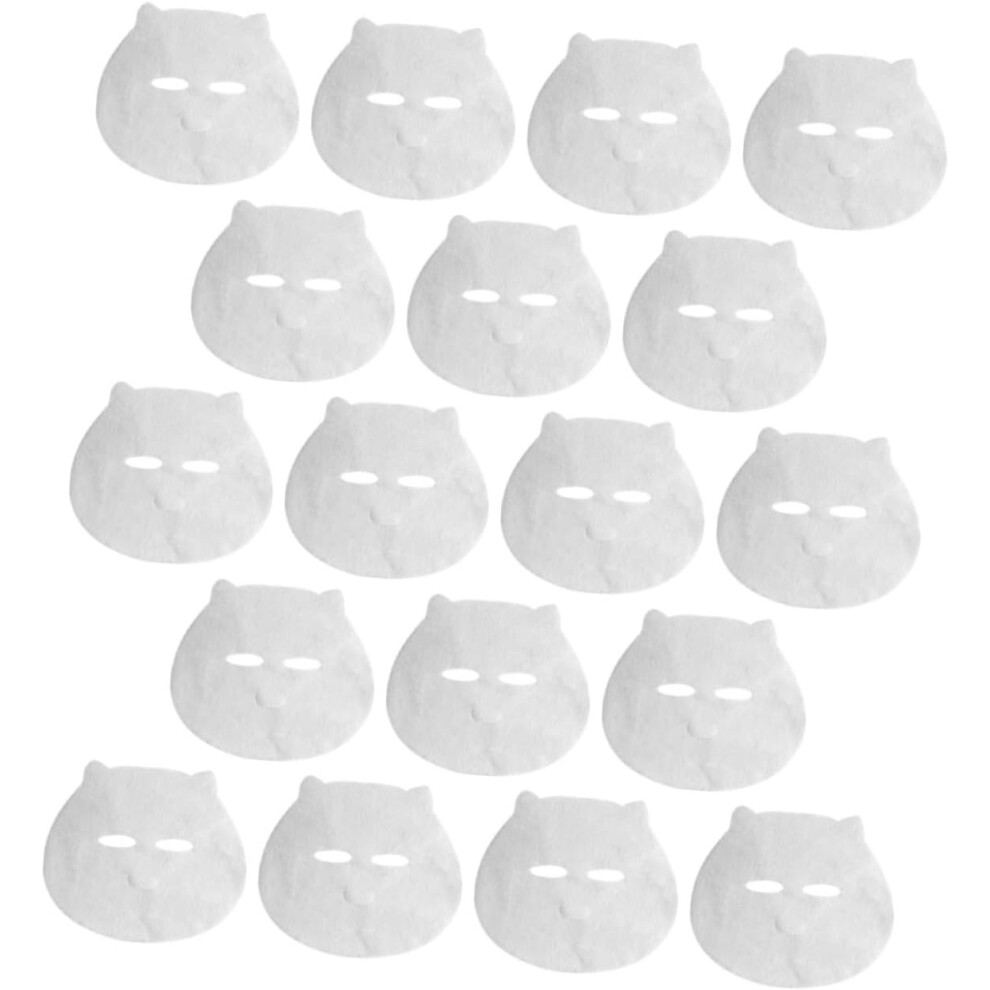 Hkhbjs 100Pcs Pre-Cut Disposable Facial Mask Sheets For Kids And Babies Soft Hydrating Skin Care Strong Absorbency