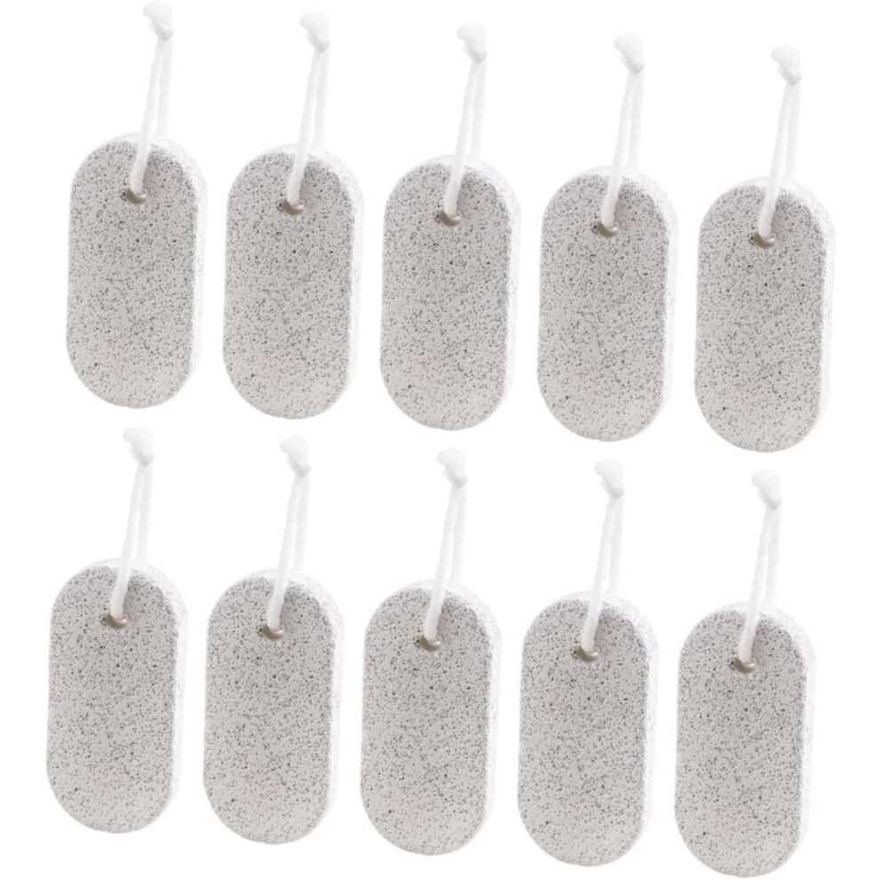 Hkhbjs 20Pcs Volcanic Stone Foot Callus Remover Natural Pumice Stone Foot Scrubber Pedicure Accessories