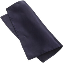 Pakpochet voor heren, gemaakt van polyester en zijde, elegant en effen, voor formele gelegenheden.