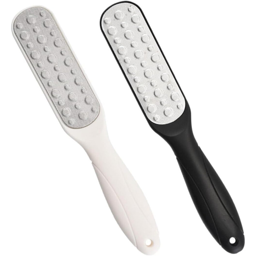 Hkhbjs 2Pcs Double-Sided Foot File Convenient Callus Remover Trimmer For Pedicure Handheld Foot File Scrubber
