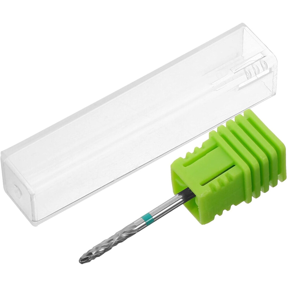Hkhbjs Rocket Tungsten Steel Grinding Head For Nail Art Metal Nail Drill Bit For Manicure And Salon Use Safe