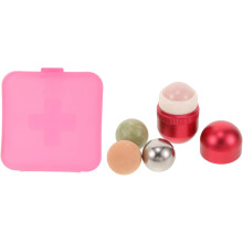 Eye Roller Jade Ball Volcanic Stone Face Roller for Women Massage Gua Sha Tools