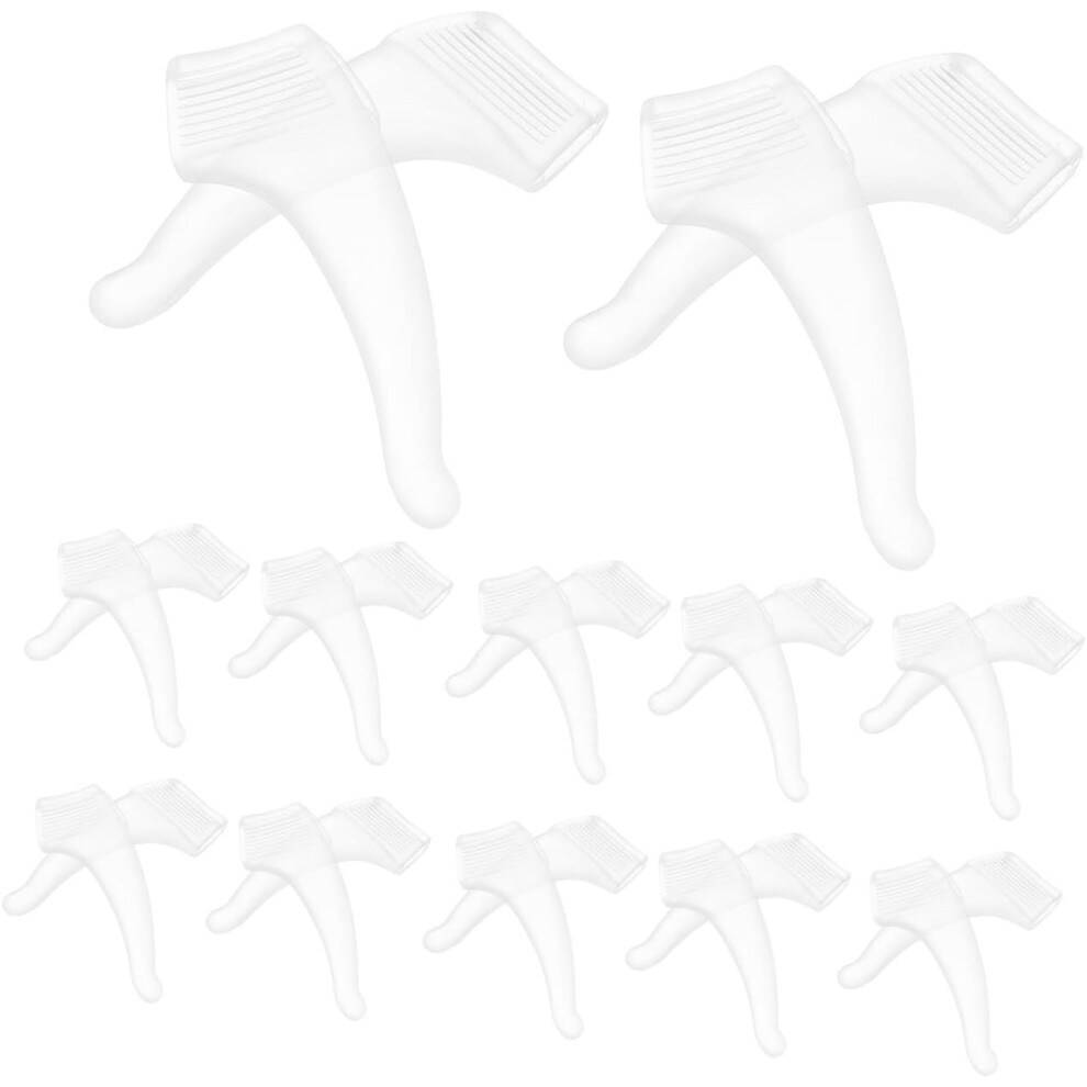 Hkhbjs 30Pairs Silicone Eyeglass Ear Grips Non- Retainers For Glasses Flexible And Ear Hooks Comfortable Eyewear Accessories