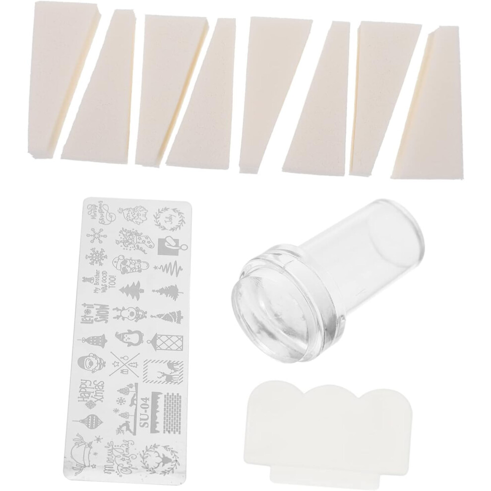 Hkhbjs Nail Stamp For Art Nail Plate And Template Manicure For Pedicure And Stamping Plate Use