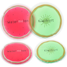 4pcs Boys and Girls Ice Pack Gel Therapy Reusable round Ice Packs Lightweight Pvc Material