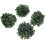 Groene plastic lade-organizer met 9 vakken 1