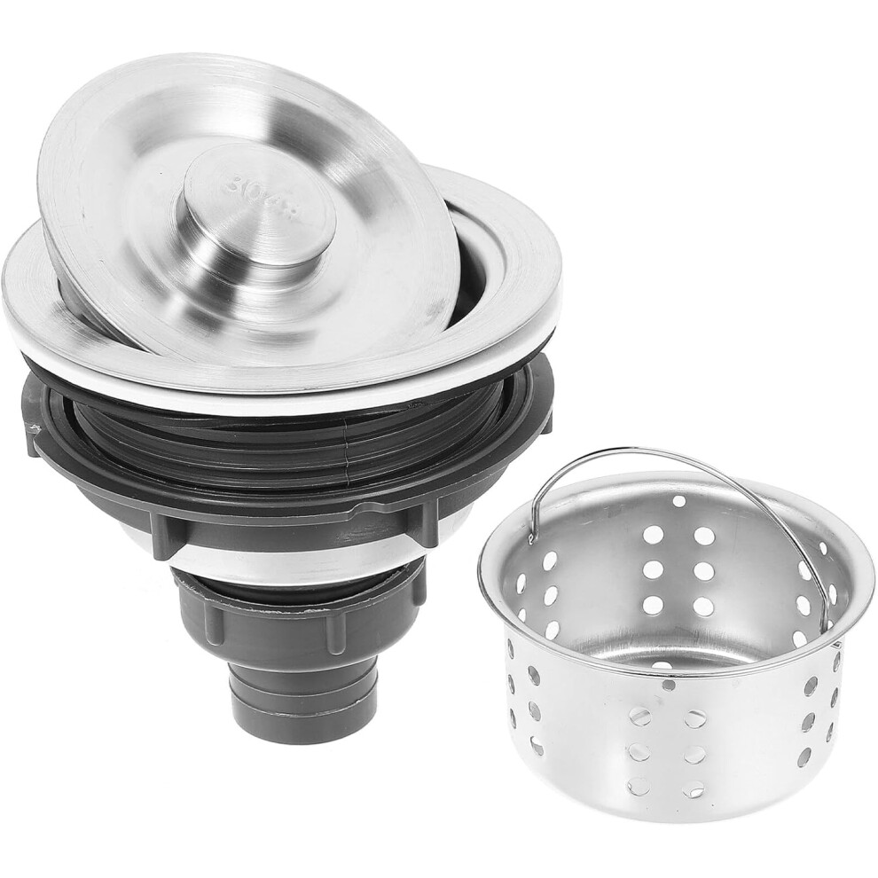 Shampoo Bed Drain Stainless Steel Hair Catcher For Easy Drainage Hair Salons Versatile Sink Strainer 5455468317279