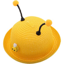 Boy Girl's Sun Hat Boy Girl Wide Brim Cap for Girls Summer Beach Cute Bee Design UV Protection and Hats
