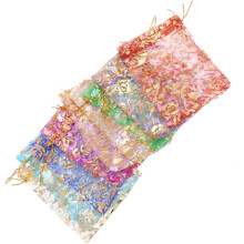 100pcs Portable Storage Pouch Organza Bags Tissue Bag for Diy Candy Chocolates