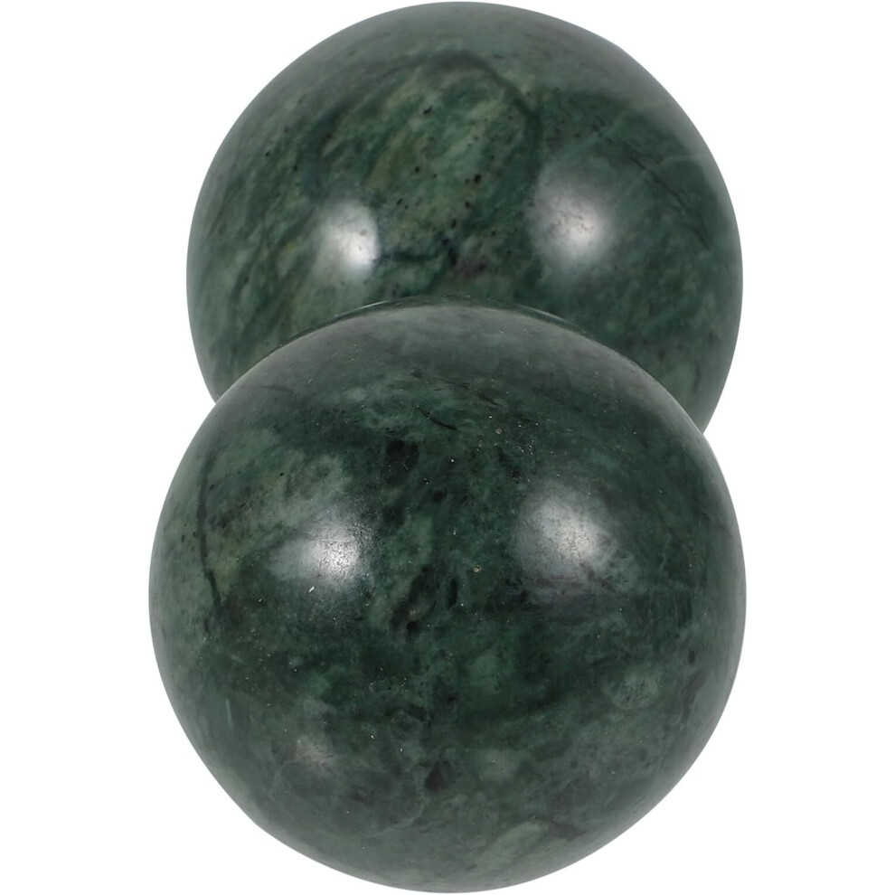 Hkhbjs 2Pcs Jade Hand Massage For Hand Exercise And Wrist Therapy Natural Jade Material